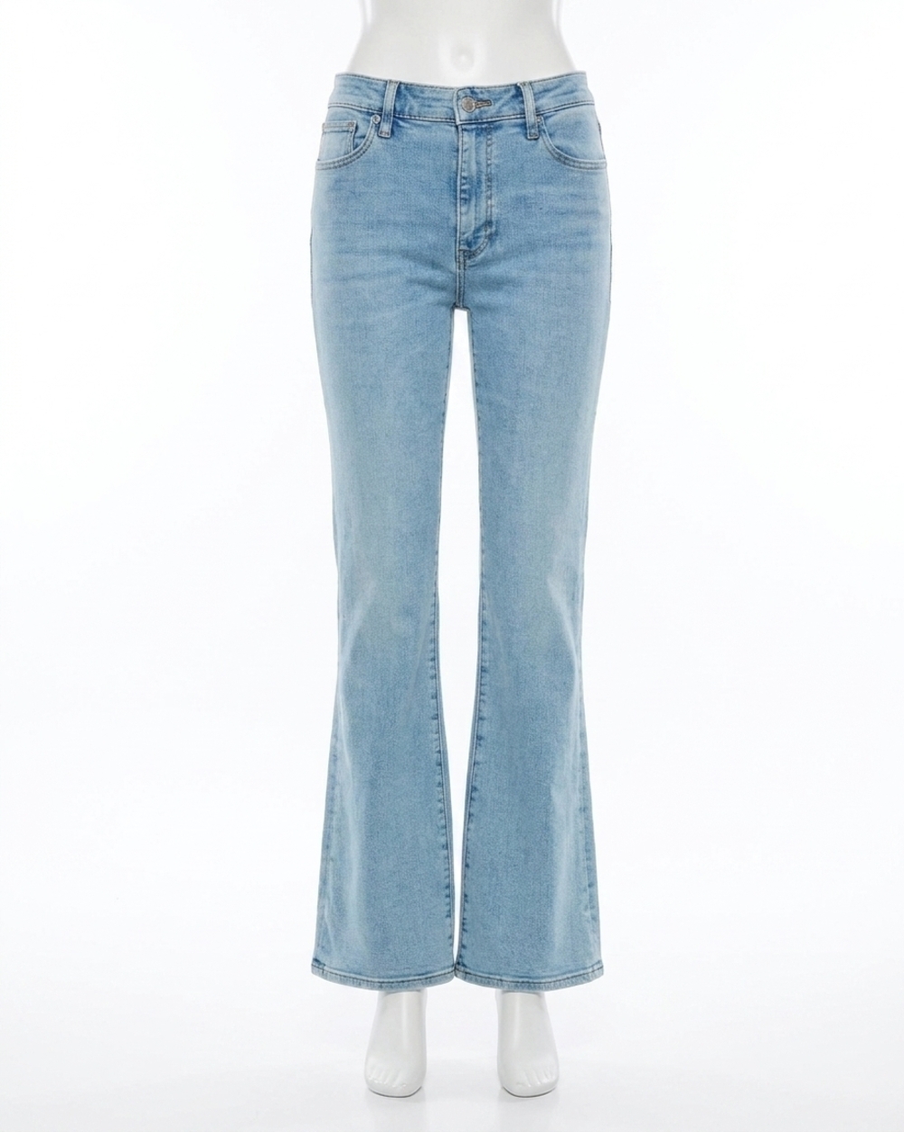 NEW FRAME icon high rise flare jeans in ripple